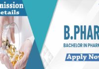 B Pharmacy Admission