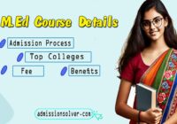 M.Ed Admission details